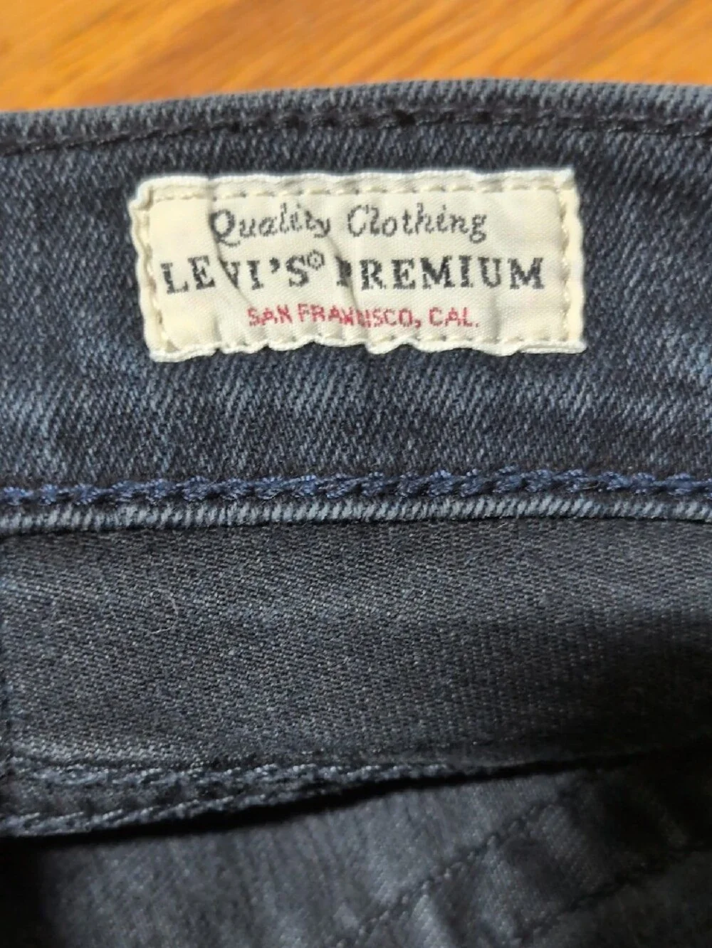 Levi's men’s vintage Big E  Jeans black 511 30/30